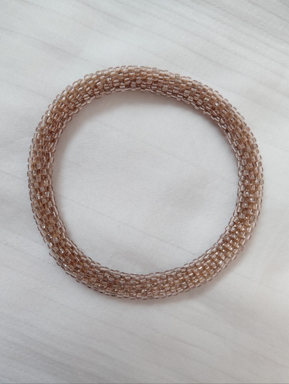 Glass bead Bracelet Roll On
